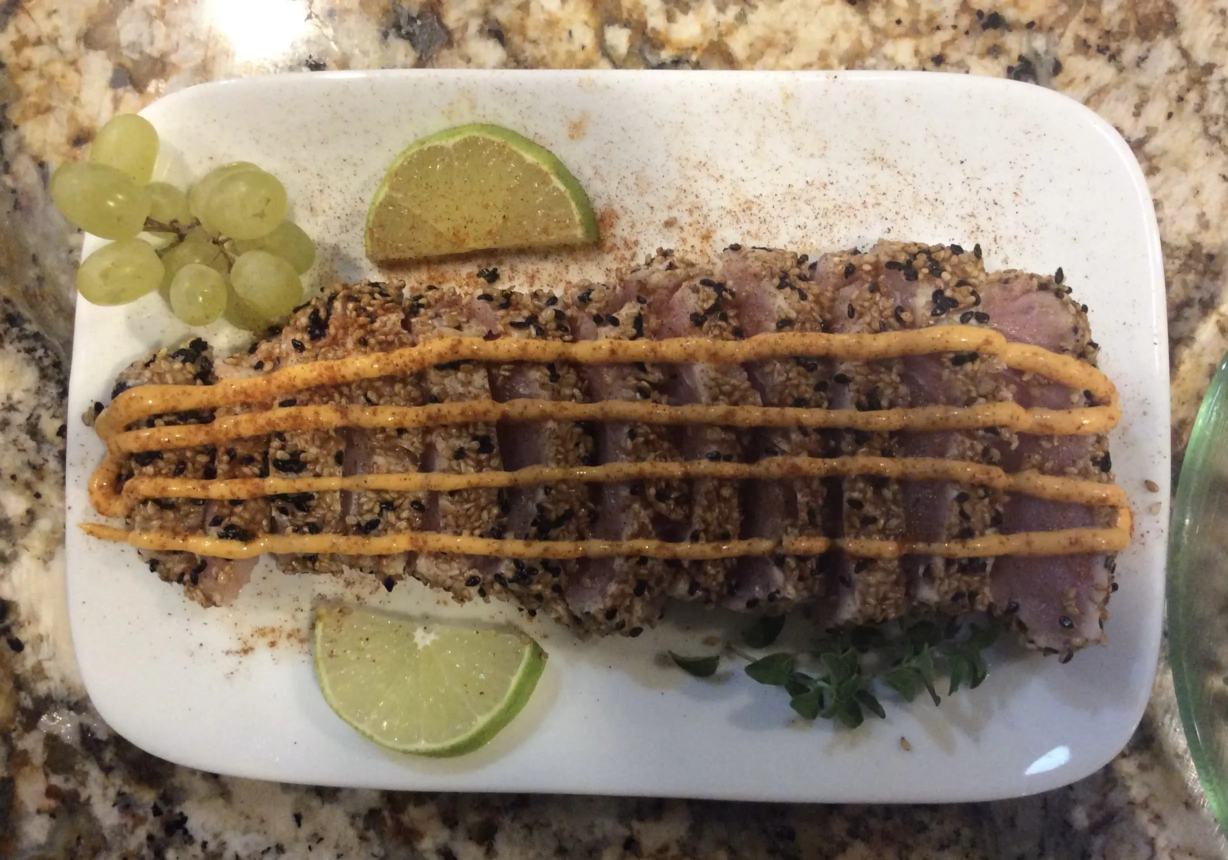 Seared tuna
